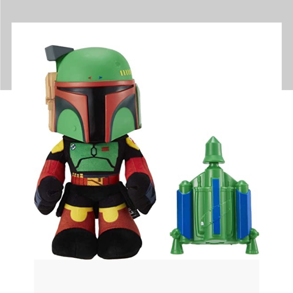 Boba Fett.  One of the most feared bounty hunters in the galaxy.   New in box.